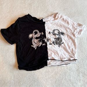 ✿ Occasion — dragon shirt — S